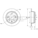 TOMEX Brakes Bremsscheibe